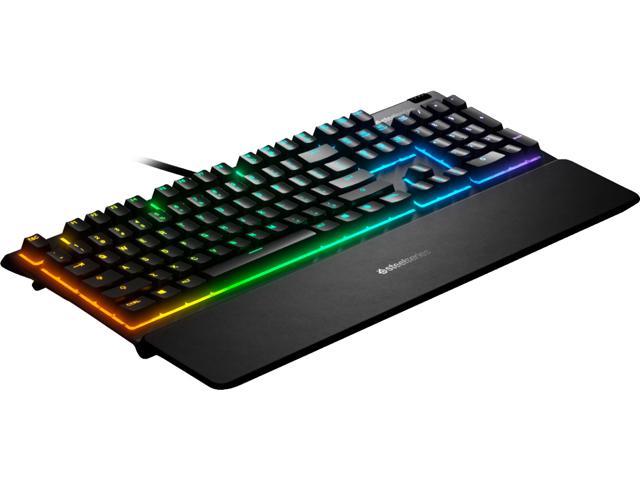 SteelSeries 64795 Clavier de jeu résistant à l'eau Apex 3