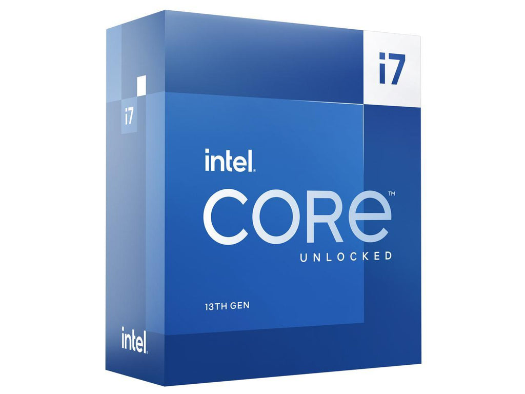 Intel Core i7-13700K Processeur de bureau 16 cœurs (8 P-cores + 8 cœurs E-cores) 30M Cache, jusqu'à 5,4 GHz