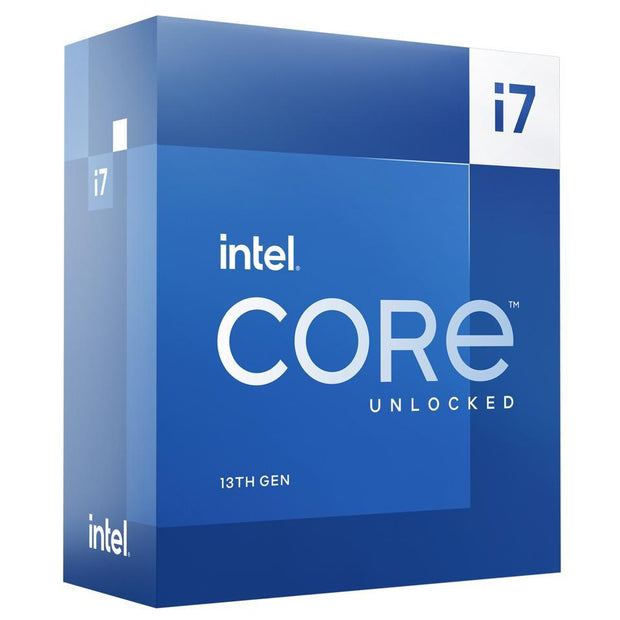 Intel Core i7-13700K Processeur de bureau 16 cœurs (8 P-cores + 8 cœurs E-cores) 30M Cache, jusqu'à 5,4 GHz