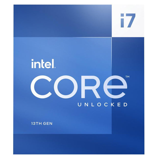 Intel Core i7-13700K Processeur de bureau 16 cœurs (8 P-cores + 8 cœurs E-cores) 30M Cache, jusqu'à 5,4 GHz