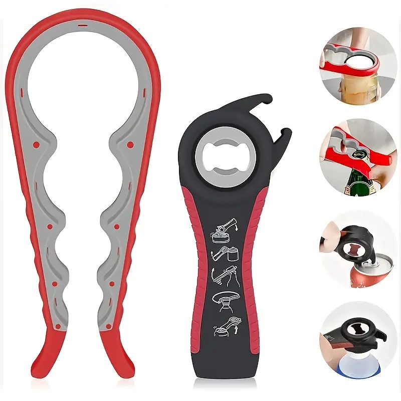 Outil d’ouverture de couvercle 1pc, ouvre-bocal