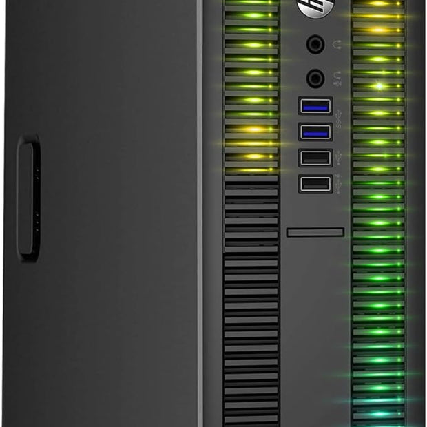 HP ProDesk Ordinateur de bureau avec lumières RVB