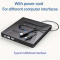 Lecteur CD/DVD externe pour ordinateur portable