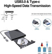 Lecteur CD DVD externe USB 3.0