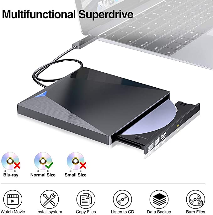 Lecteur CD DVD externe USB 3.0
