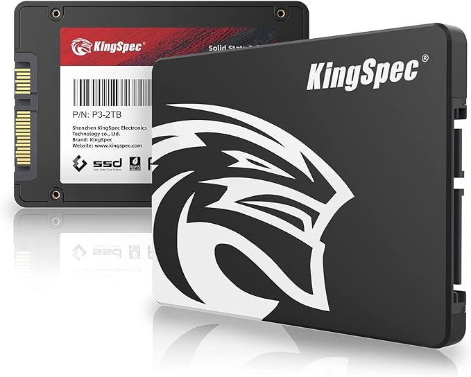 KingSpec SSD interne disque SSD 512 go 2.5 pouces SATA III NAND Flash stockage