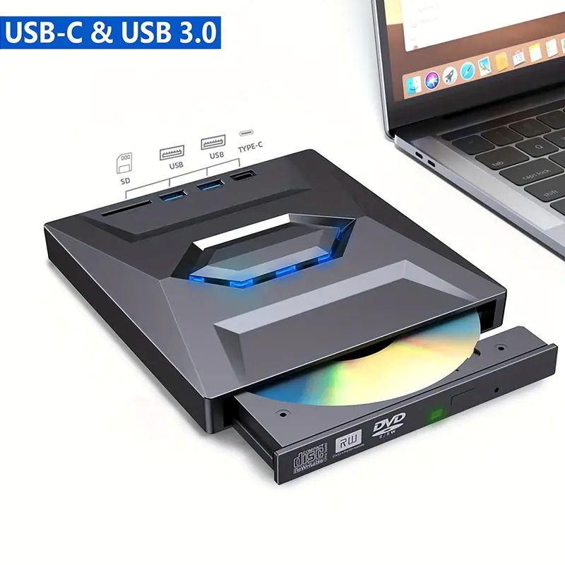 Lecteur CD/DVD externe pour ordinateur portable