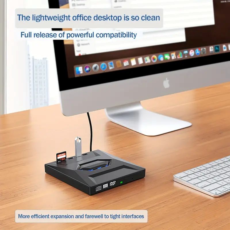 Lecteur CD/DVD externe pour ordinateur portable