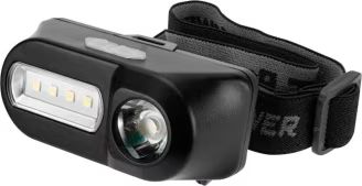 Lampe frontale à DEL rechargeable, 300 lumens