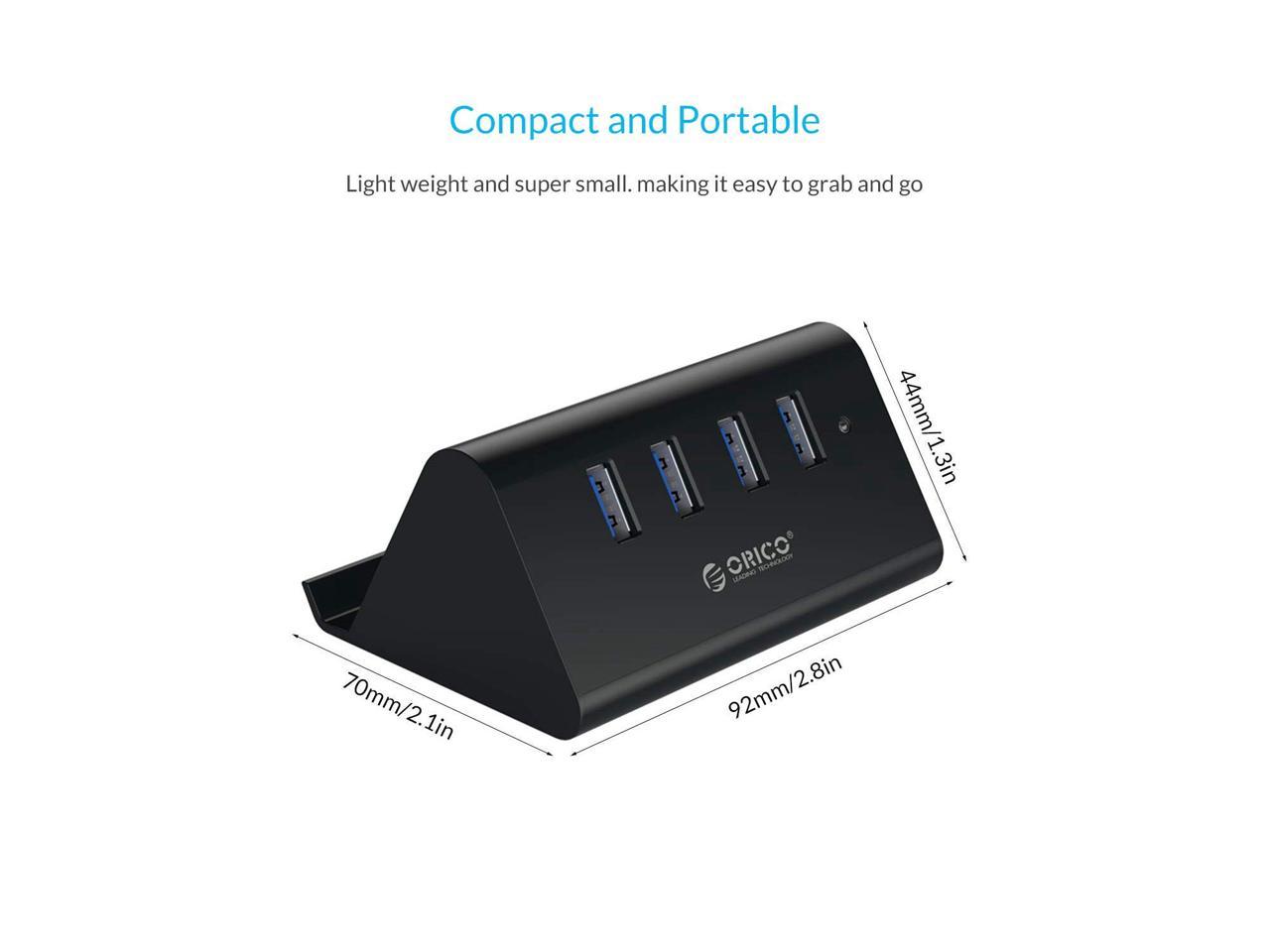 HUB USB, HUB de données portable ORICO 4 ports USB 3.0