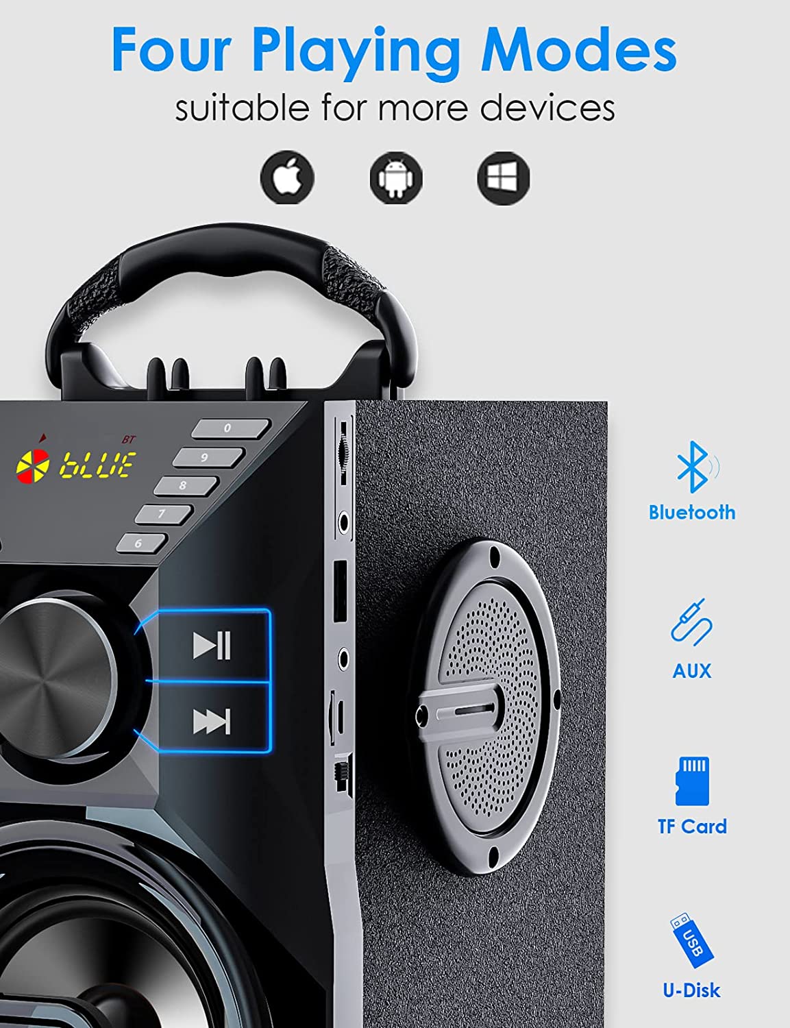 Haut-parleur Bluetooth portable 25 W (40 W)