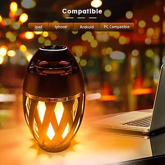 Flame Atmosphere Haut-parleur Bluetooth d'extérieur