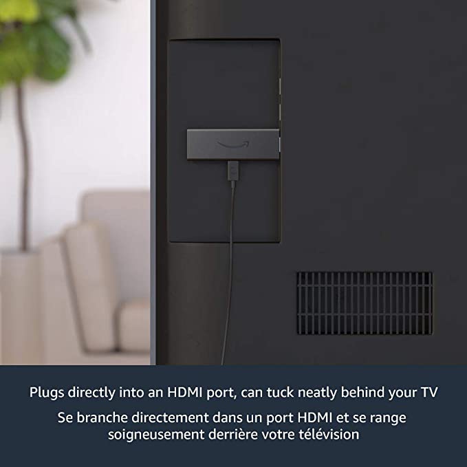 Fire TV Stick avec Télécommande vocale Alexa