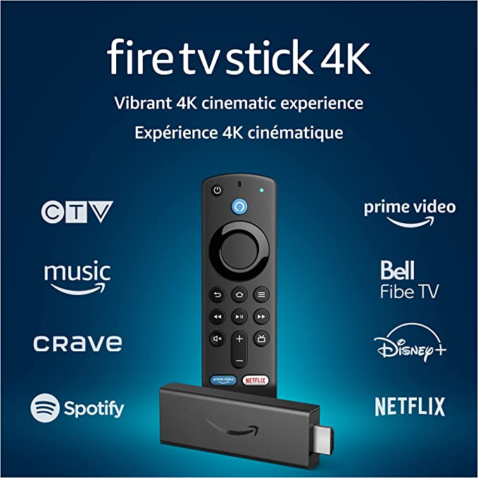 Fire TV Stick avec Télécommande vocale Alexa