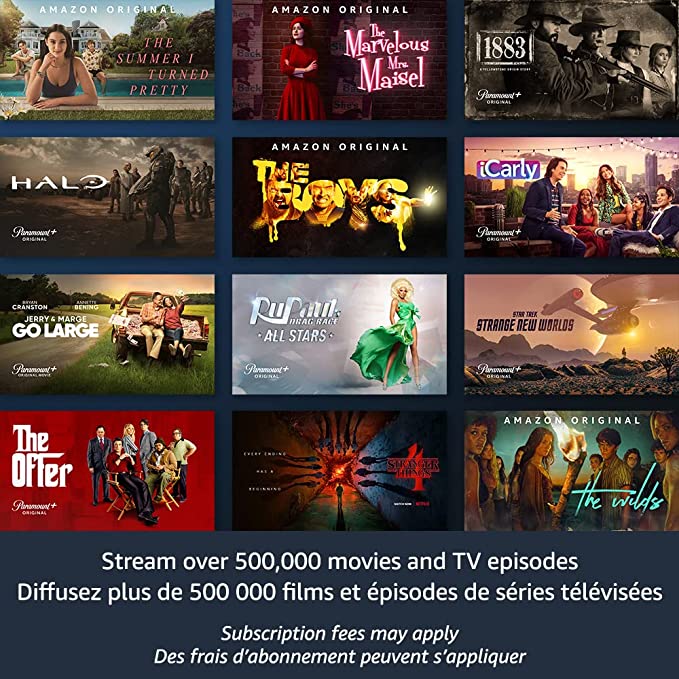 Fire TV Stick avec Télécommande vocale Alexa