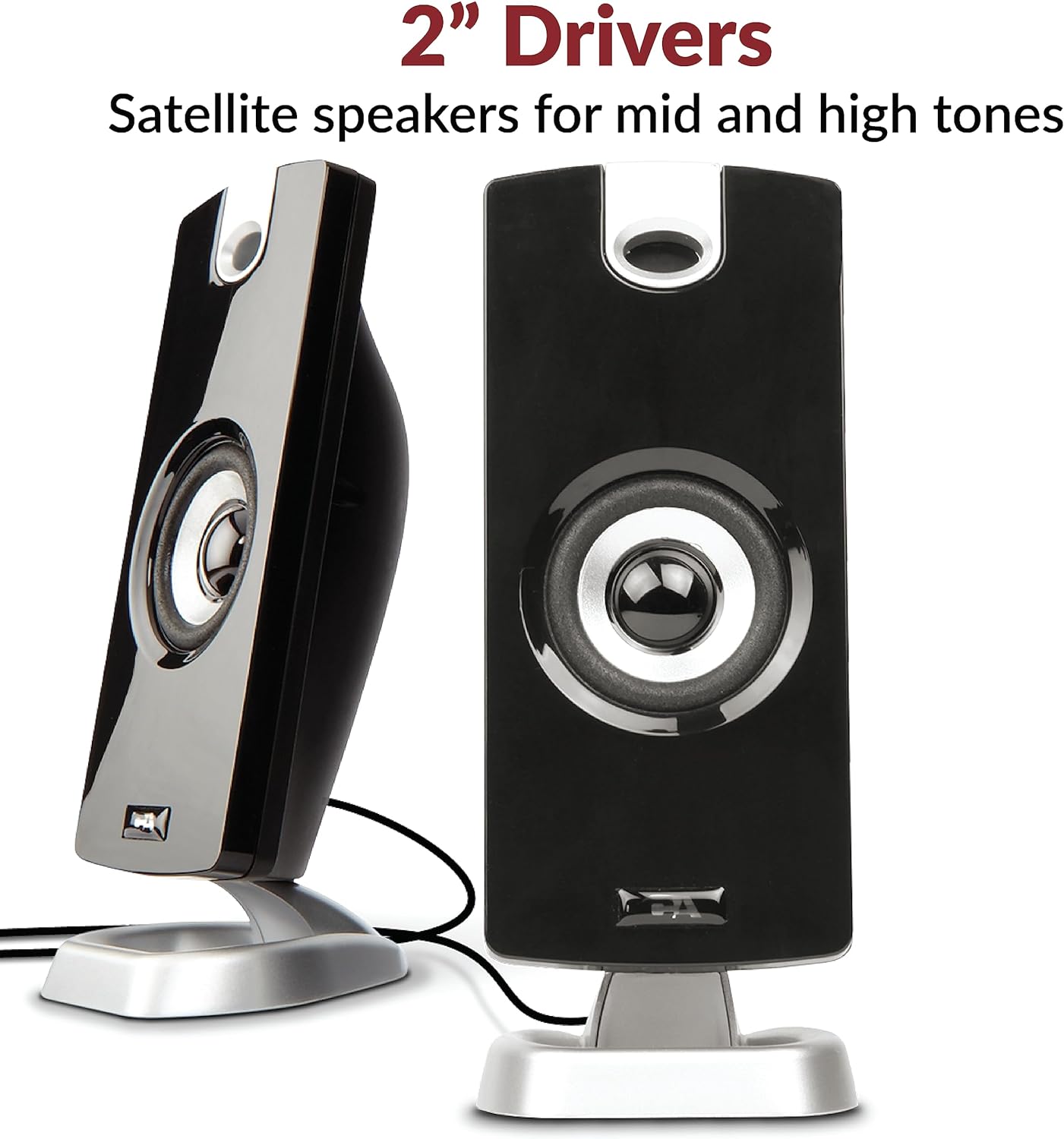 Cyber Acoustics CA-3090 Enceintes Noir