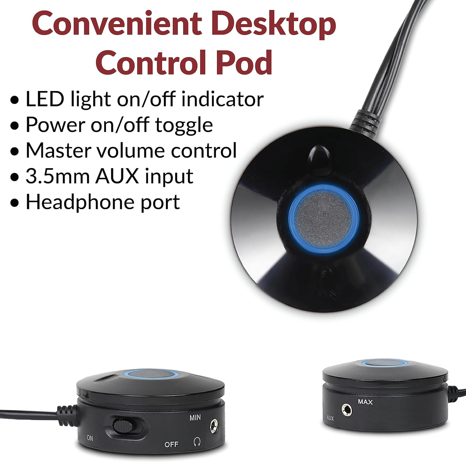 Cyber Acoustics CA-3090 Enceintes Noir
