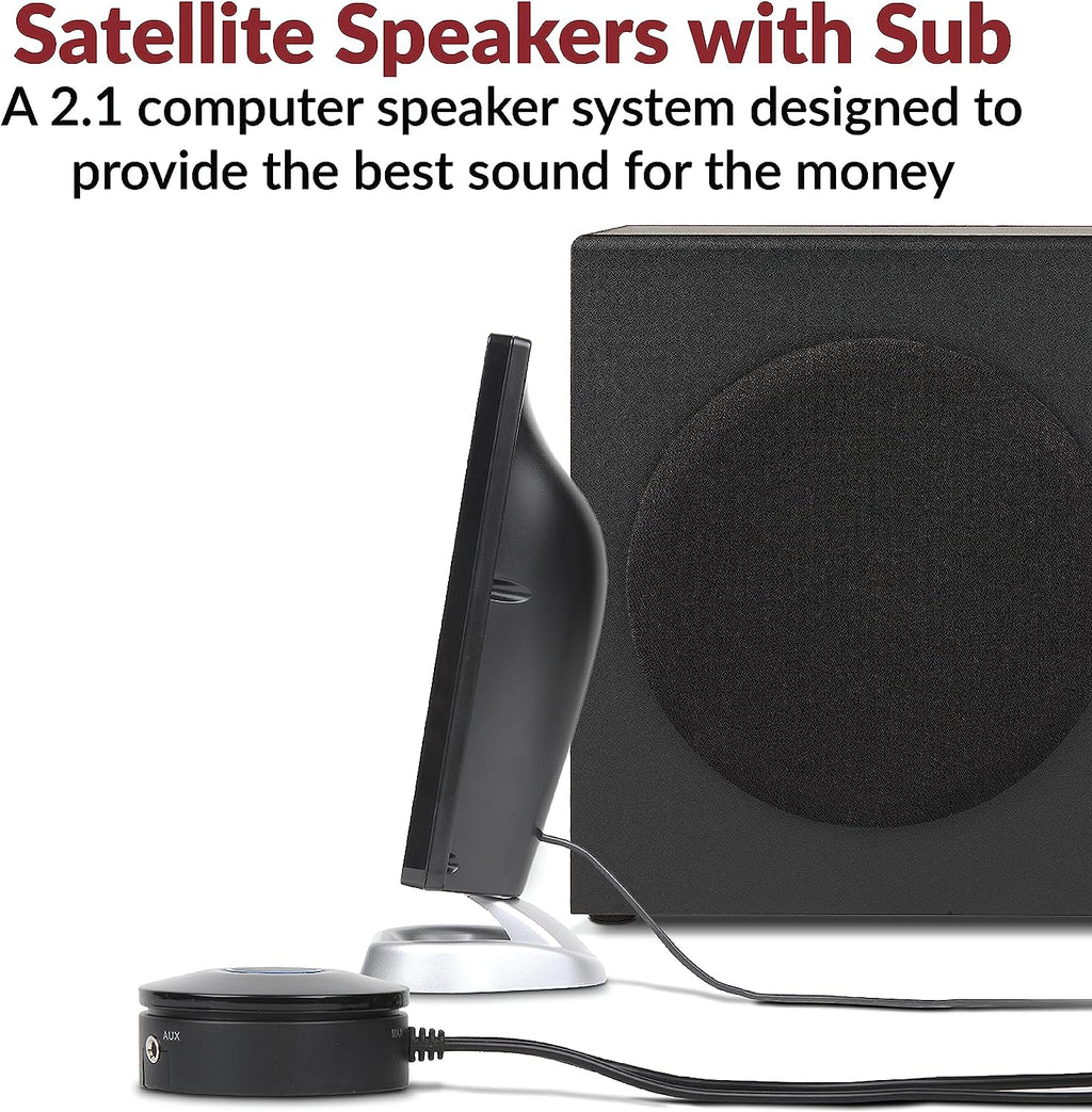 Cyber Acoustics CA-3090 Enceintes Noir