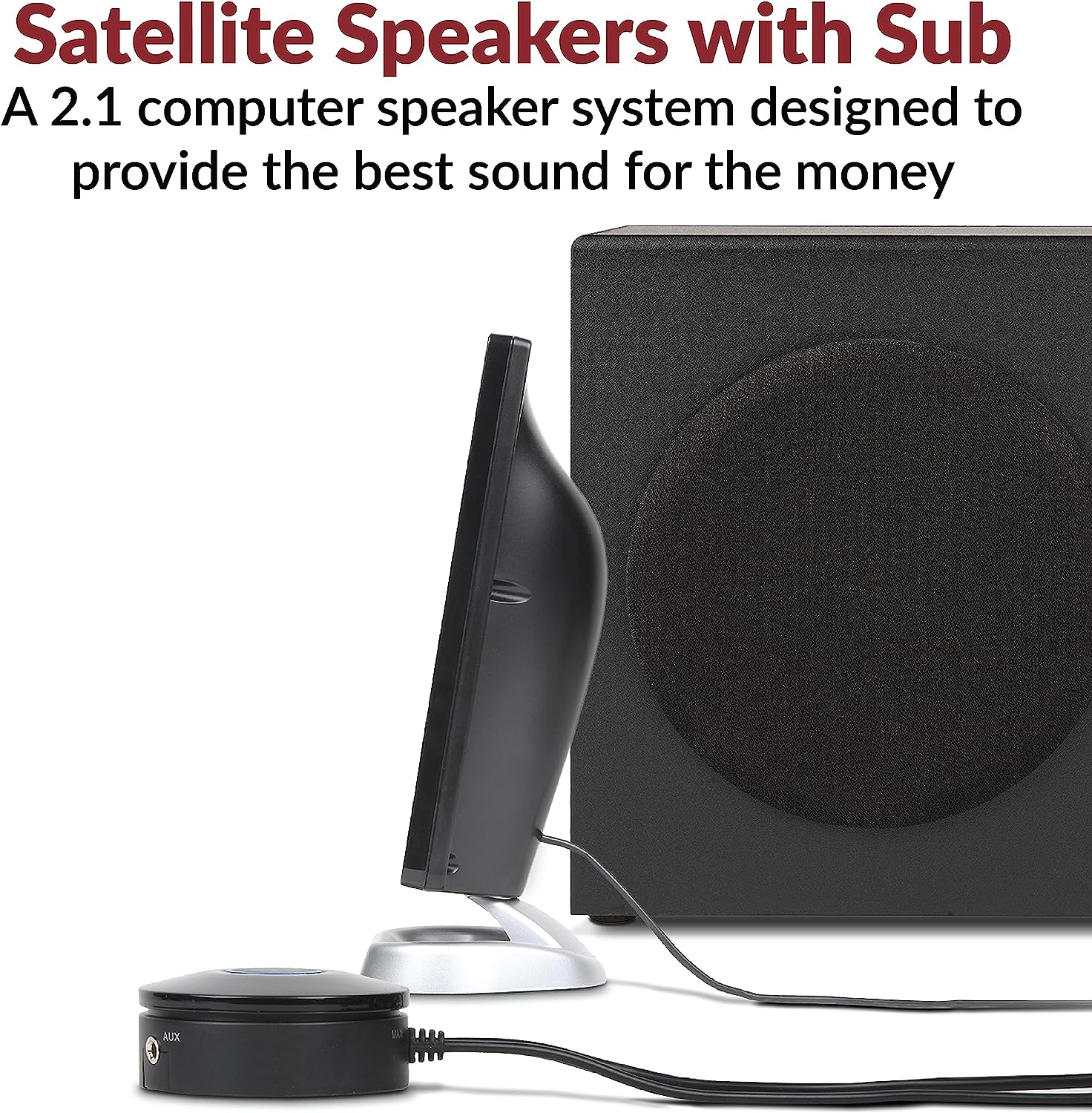 Cyber Acoustics CA-3090 Enceintes Noir