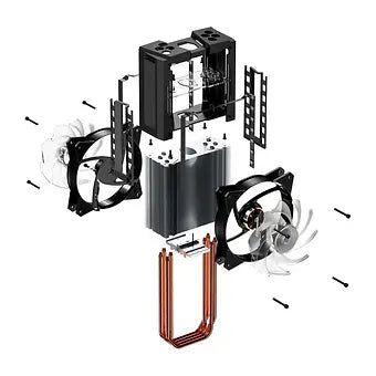 Cooler Master MasterAir MA410P ARGB CPU Air Cooler