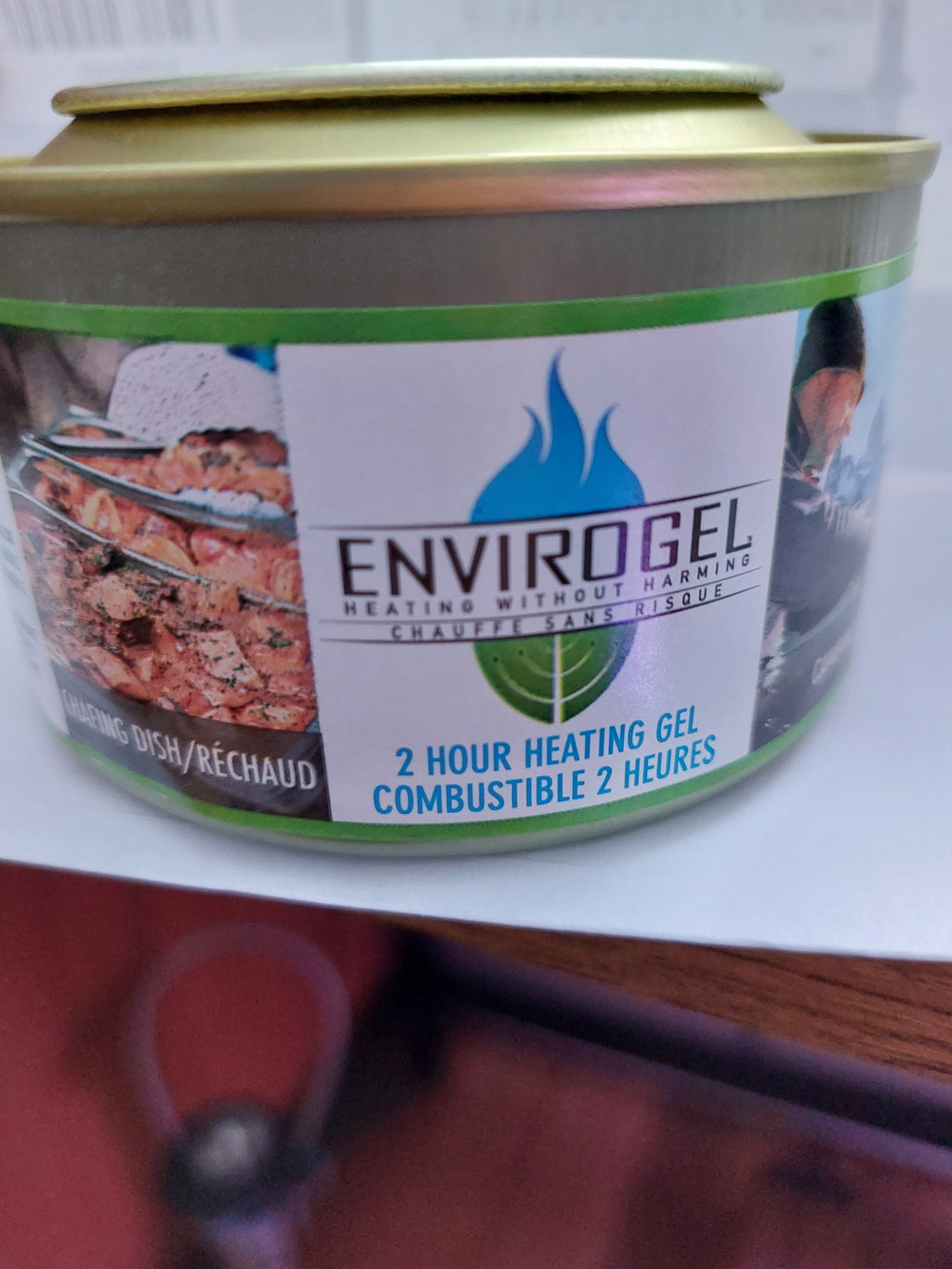 Combustible 2 heures gel