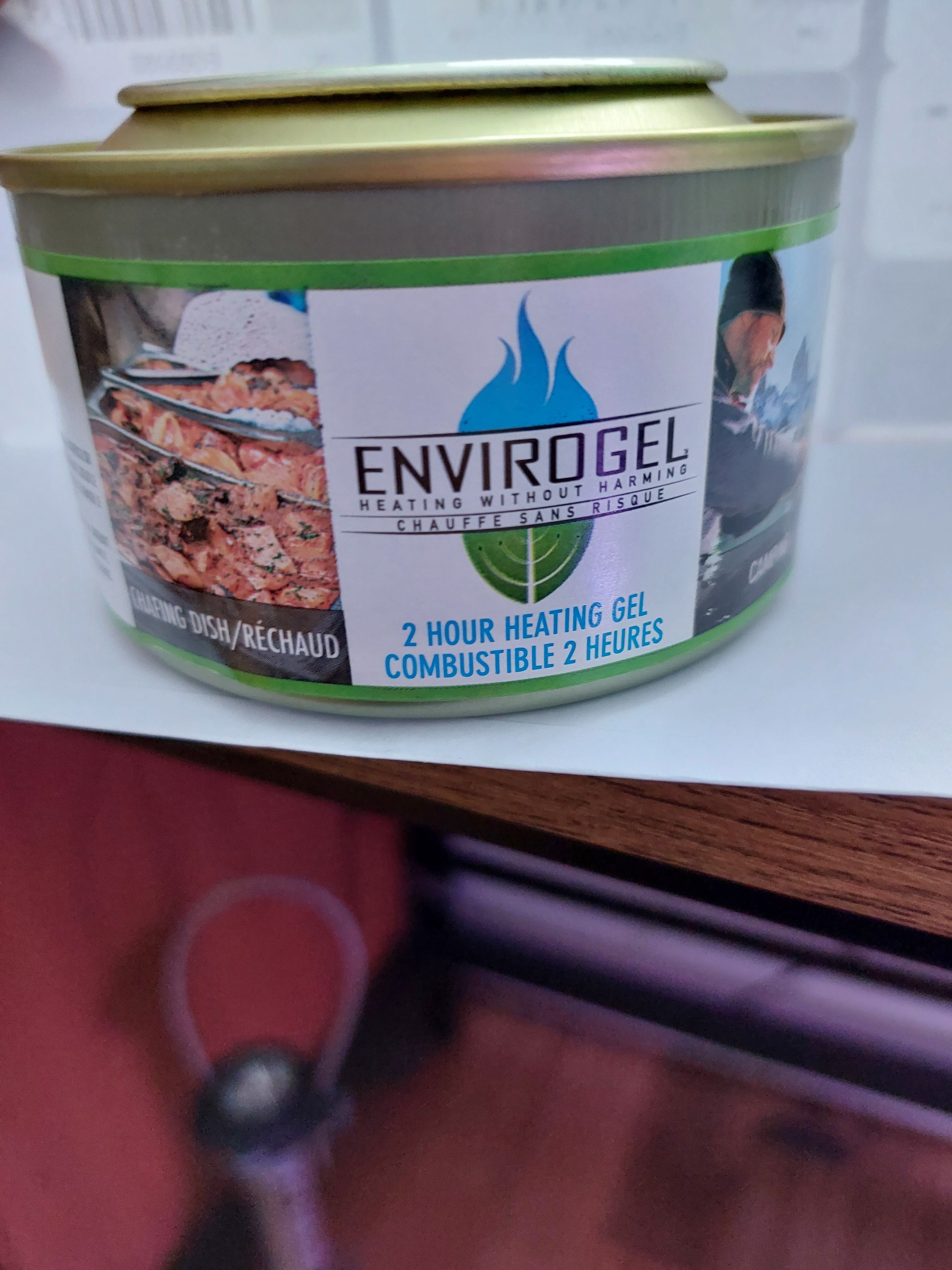 Combustible 2 heures gel