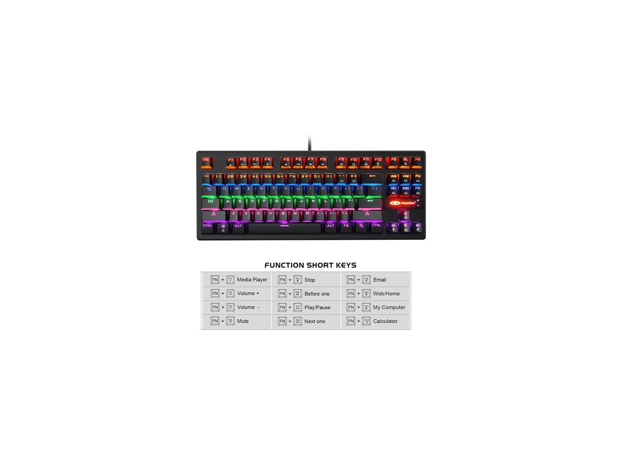 Claviers de jeu mécaniques MK1 PC
