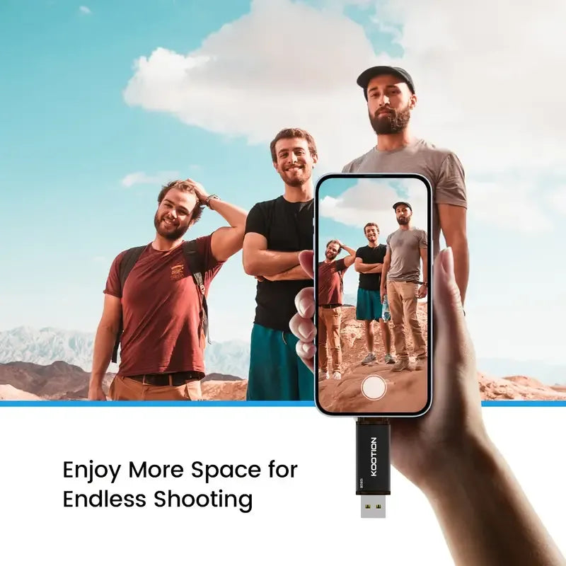 Clé USB Type-C 128 Go : 2 en 1 double USB A + USB C OTG