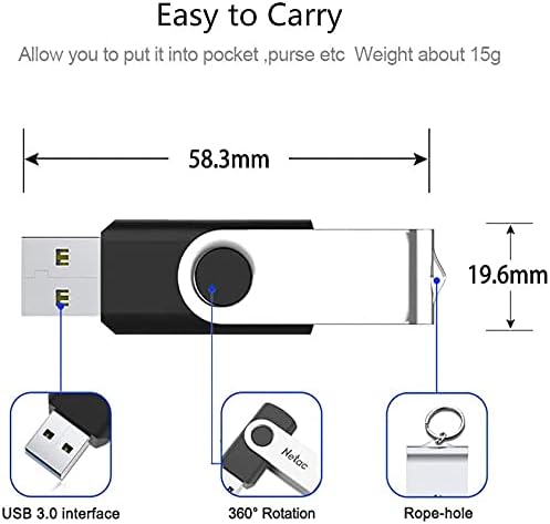 Clé USB 3.0 1 To, 1 000 Go,