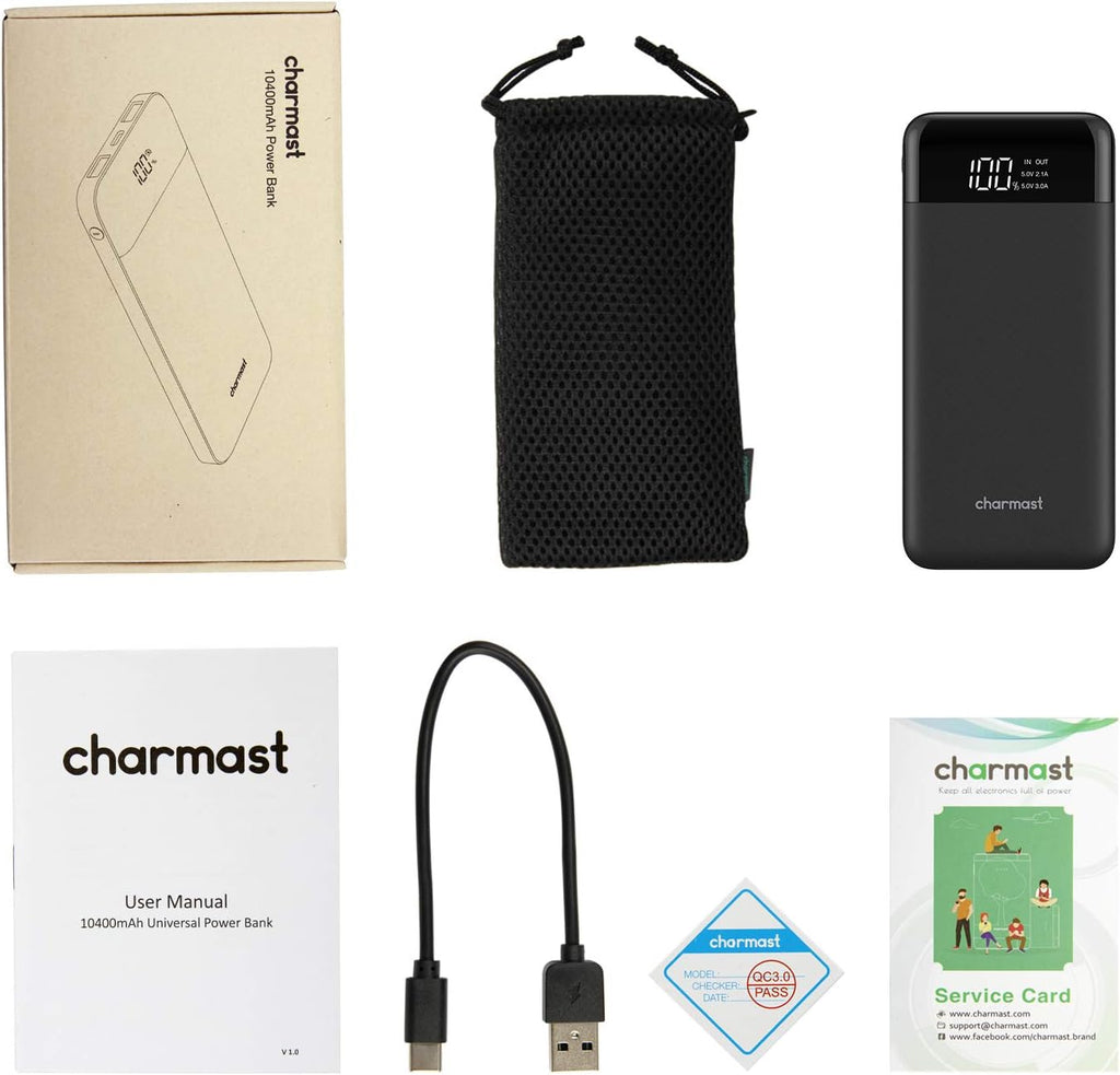 Chargeur portable, batterie externe USB C,