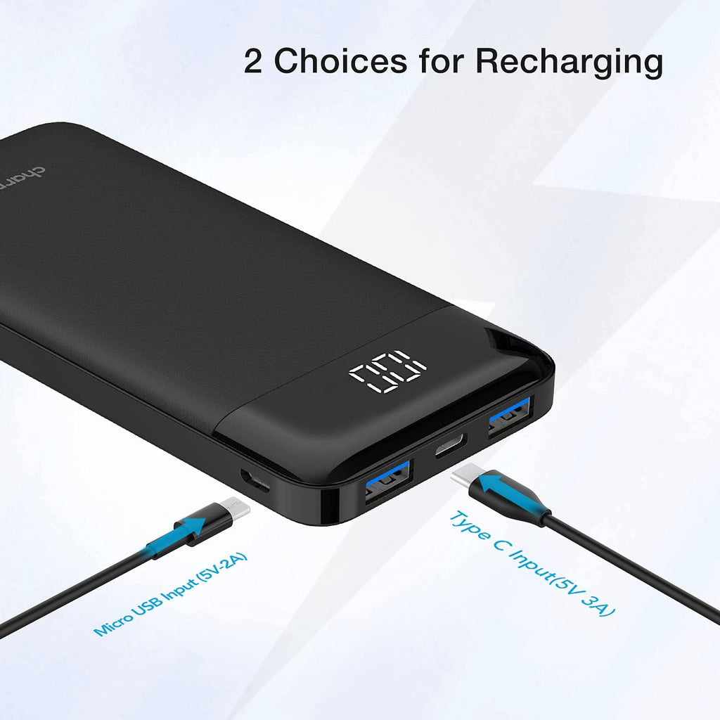 Chargeur portable, batterie externe USB C,