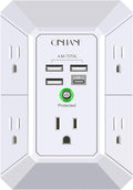 Chargeur mural USB, protection contre les surtensions