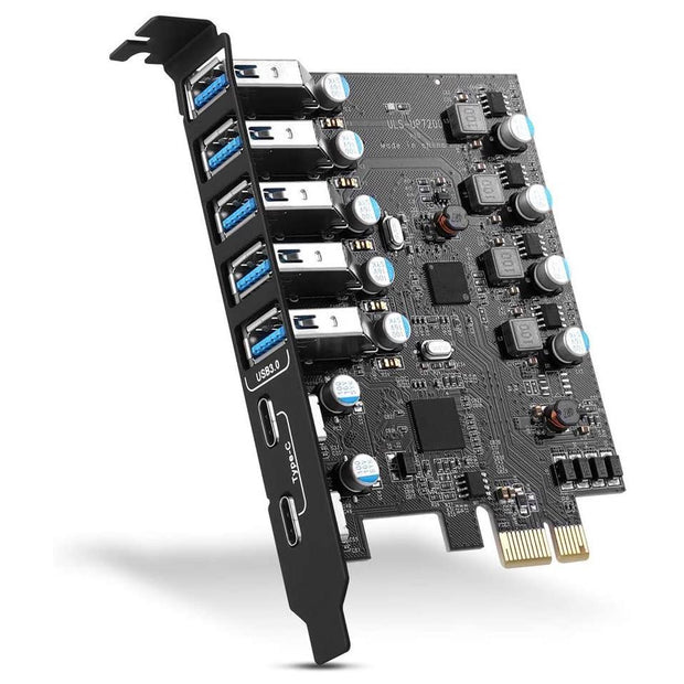 Carte d’extension PCI-E vers USB 3.0 7