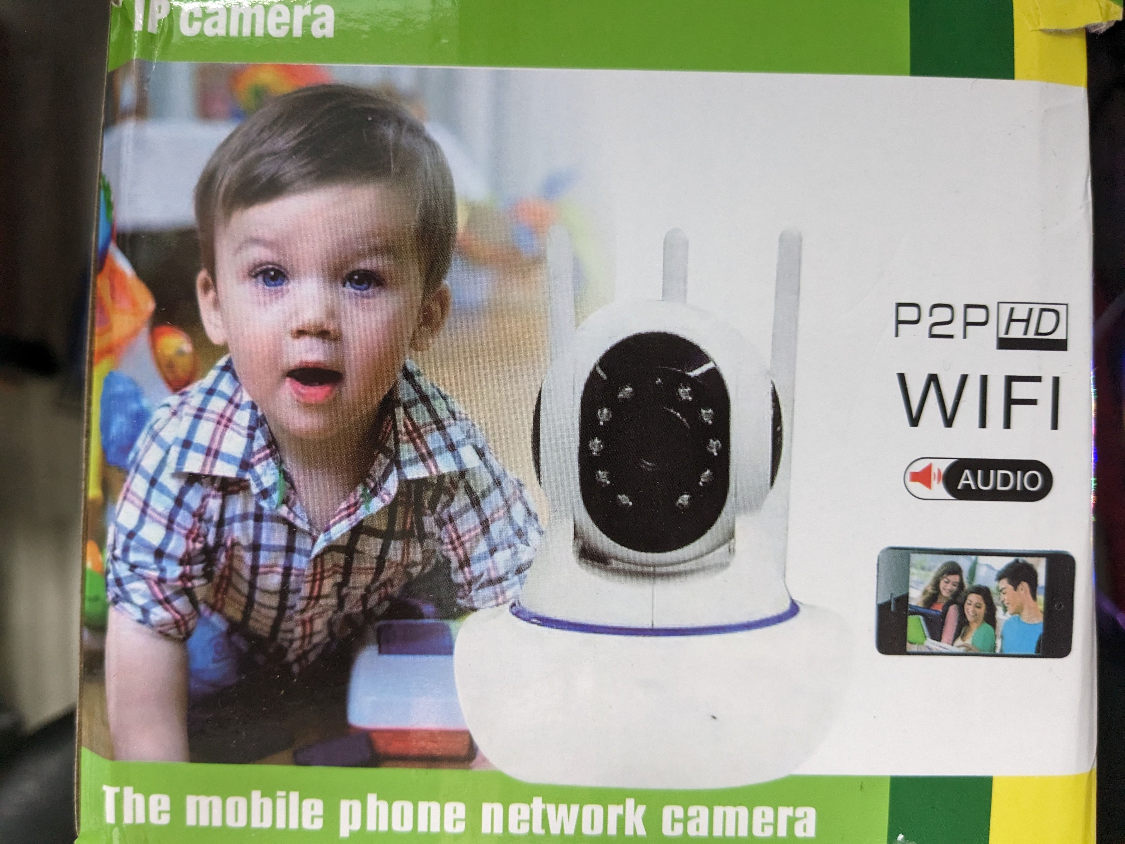Caméra IP WiFi 1080P Caméra de sécurité
