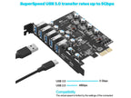 Carte d’extension PCI-E vers USB 3.0 7