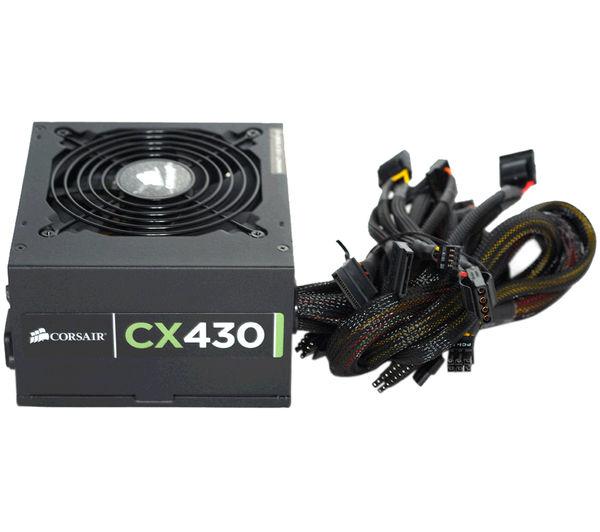 Builder Series™ CX430 V2 — Bloc d'alimentation certifié 80 PLUS®