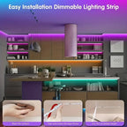 Bandes lumineuses LED, 32.8ft / 10m, RGB 2835 DC5V, contrôleur