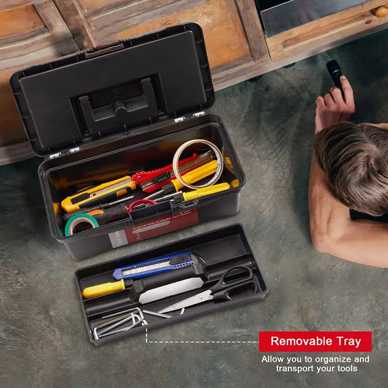 Boîte De Rangement D'outils En Plastique ABS