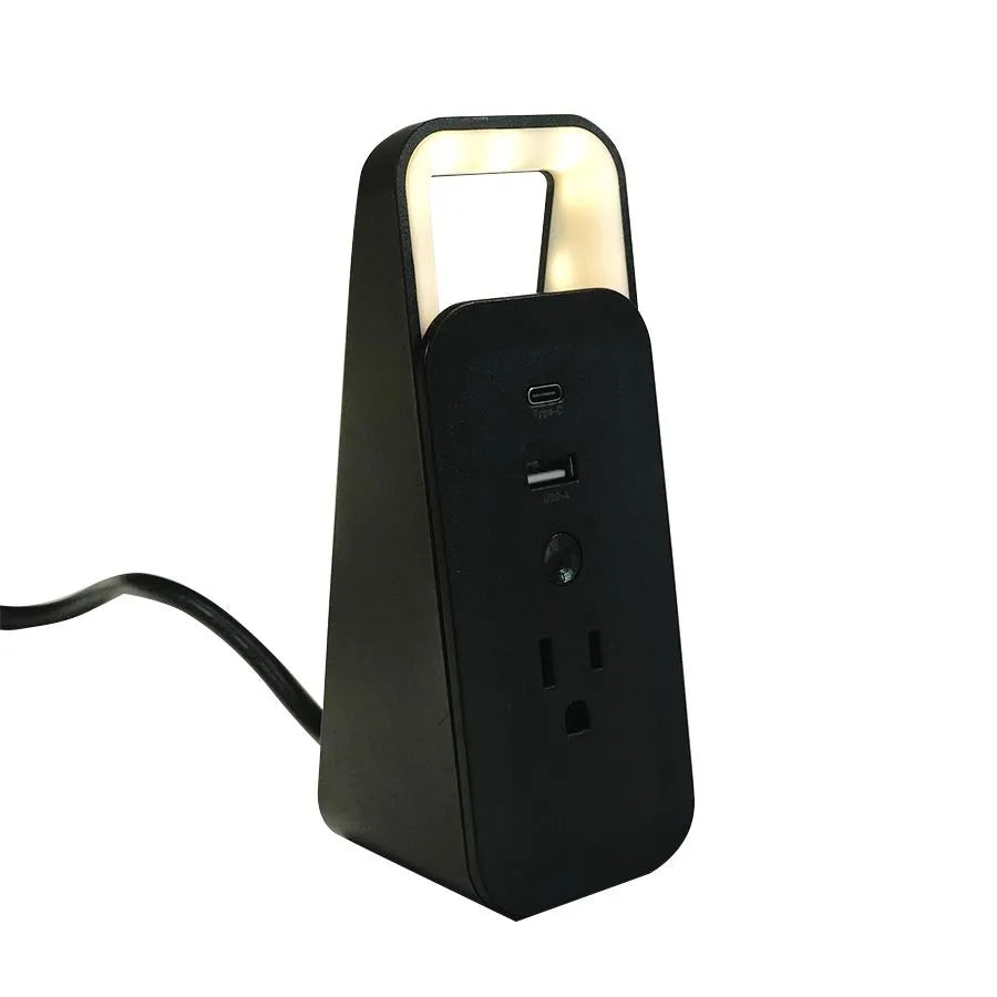 Station de recharge rapide 3 en 1 avec veilleuse DEL