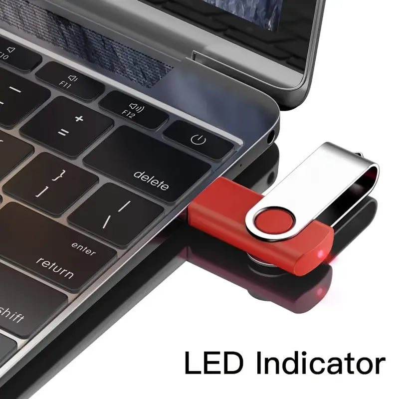 clés USB 64 Go avec indicateur LED