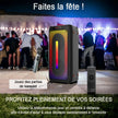 Haut-parleur Bluetooth portatif avec microphone et télécommande
