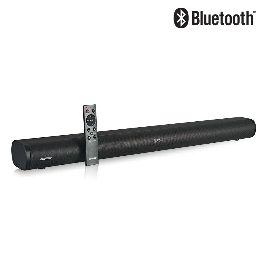 Barre de son Bluetooth 2.1 canaux avec haut-parleur d'extrêmes graves intégré - 70 W