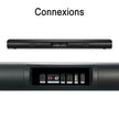 Barre de son Bluetooth 2.1 canaux avec haut-parleur d'extrêmes graves intégré - 70 W