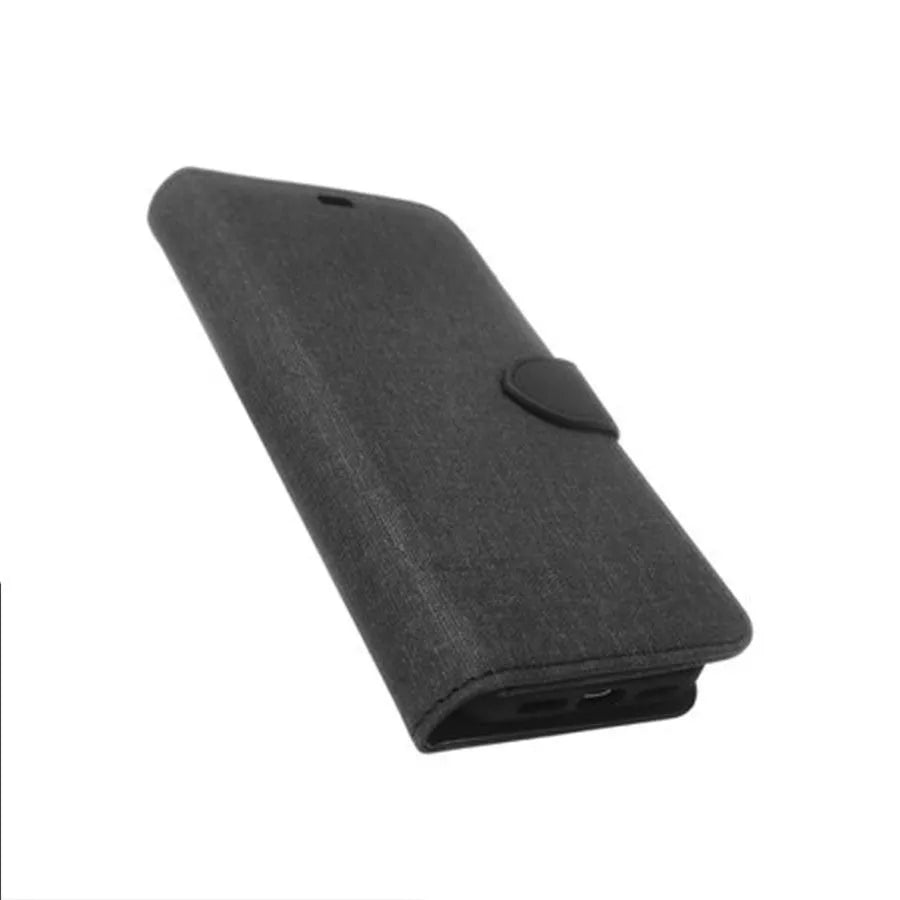 Étui de cellulaire Folio avec porte-carte pour iPhone 15 Pro - Noir