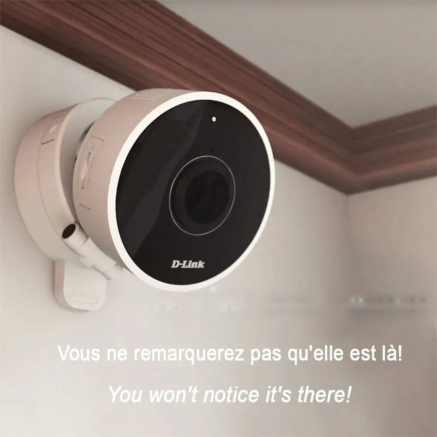 Caméra HD Wi-Fi infrarouge avec détecteur de mouvement et de son