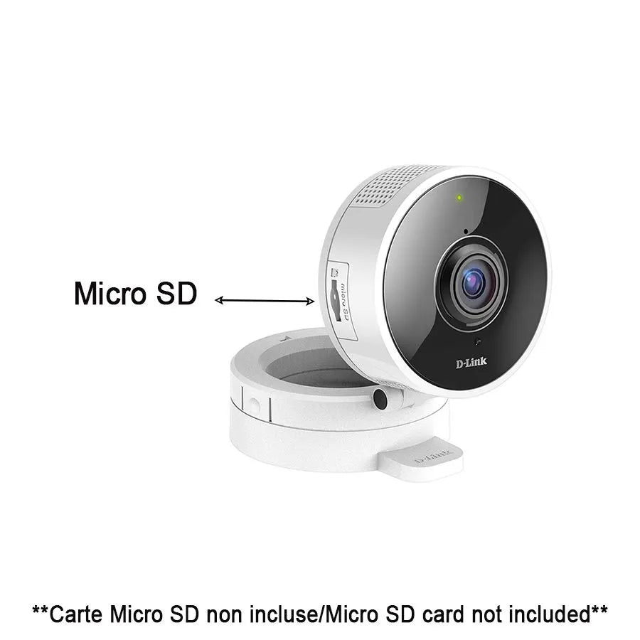 Caméra HD Wi-Fi infrarouge avec détecteur de mouvement et de son