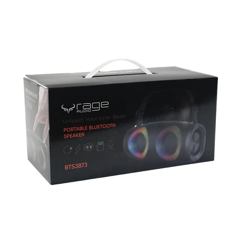 Haut-parleur Bluetooth portatif avec jeux de lumières - 12 W