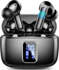 Écouteurs sans fil Bluetooth 5.3 Mini HiFi stéréo avec 4 micros