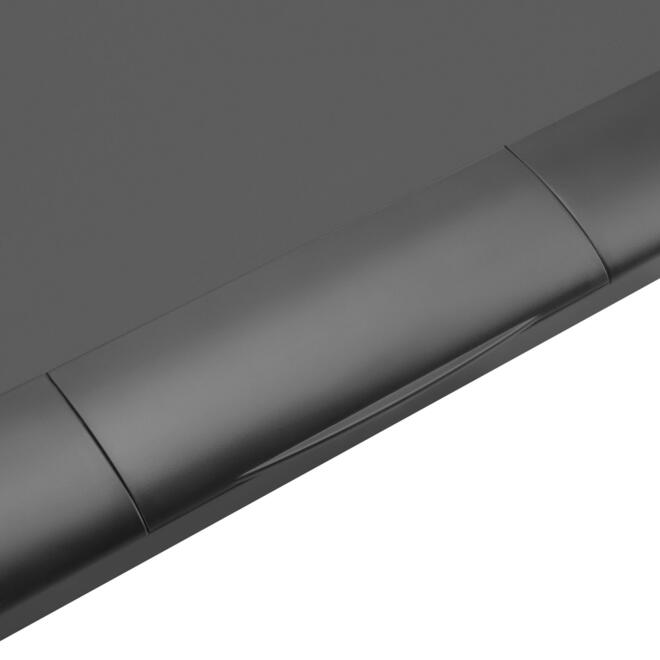 Grand plateau coulissant sous le bureau pour clavier et souris avec pince en C