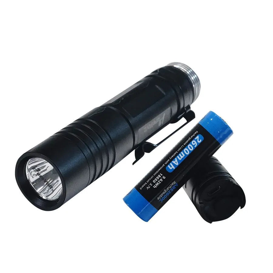 Lampe de poche DEL ultra puissante rechargeable
